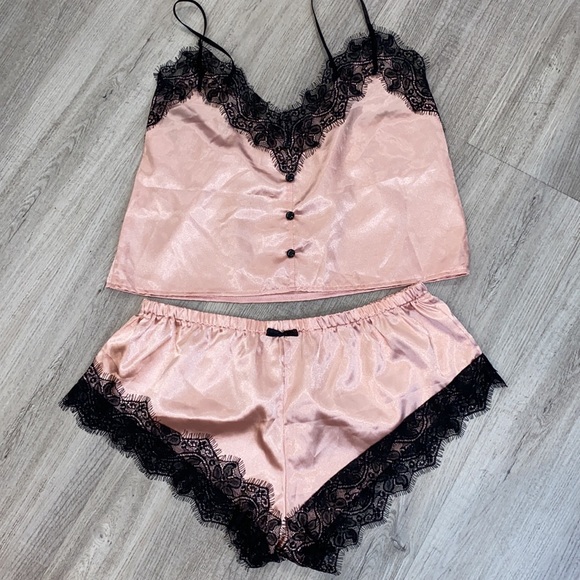 Satin Lacy Sexy Sleepwear - Picture 5 of 5